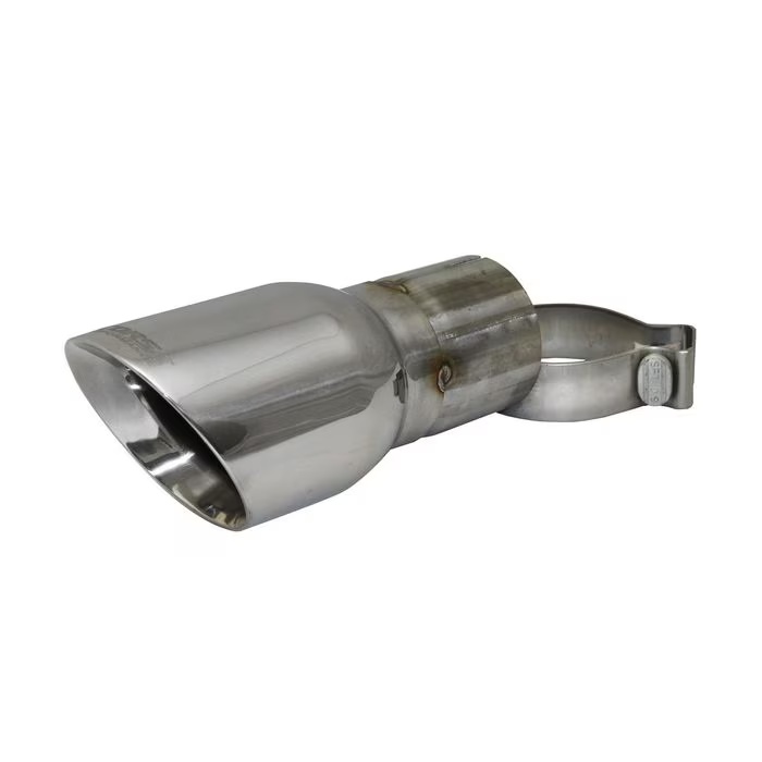 Corsa Performance 4in Polished 3in Inlet-Clamp Included Pro-Series Universal Single Tip Kit