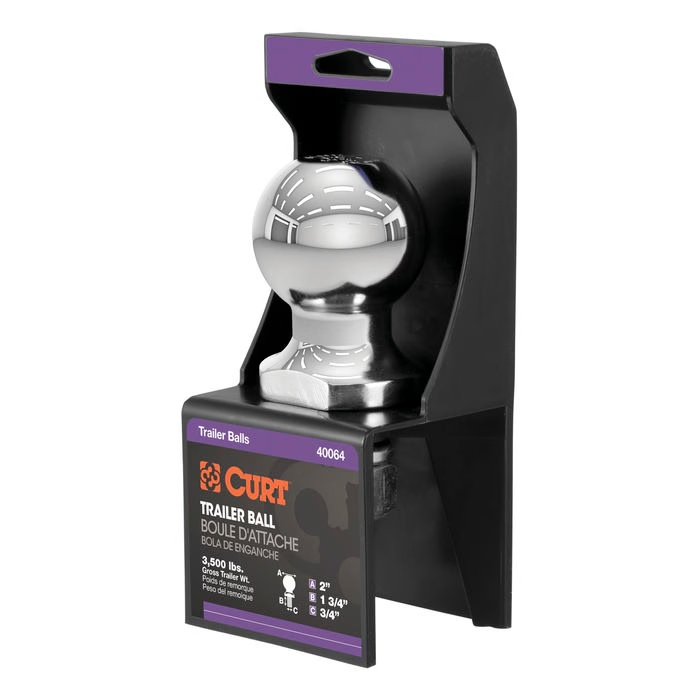 Curt 3,500lbs Weight Trailer Hitch Ball