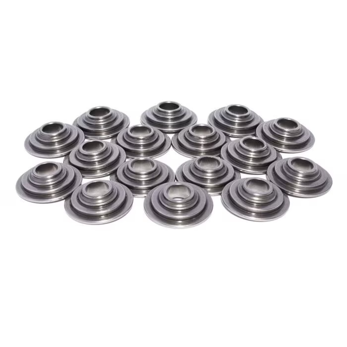 COMP Cams 10 Degree Tool Steel Retainer Set of 16 for All Valves with 1.250in O.D. Springs 1750-16