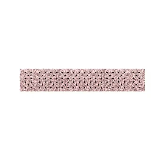 Carworx SUPREME 100 Grit Ceramic Hook and Loop Multi-Hole Sanding Strip 100 Pack