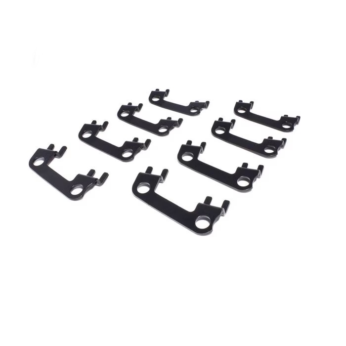 COMP Cams Raised 1 Piece Guide Plate Set for Ford Cleveland with 5/16in Pushrod, 7/16in Stud 4803-8