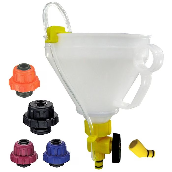 CTA Coolant Filling Funnel Kit 6 Piece