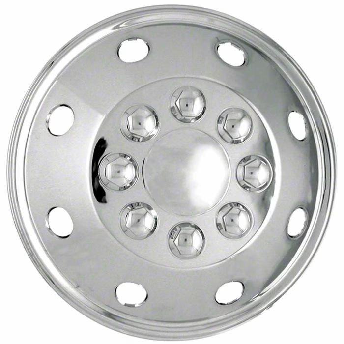 Coast to Coast Chrome Plated 16 1/2in Universal Wheel Cover/Hub Cap 4 Piece