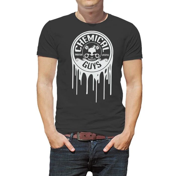 Chemical Guys White Dripping Logo X Large T-Shirt