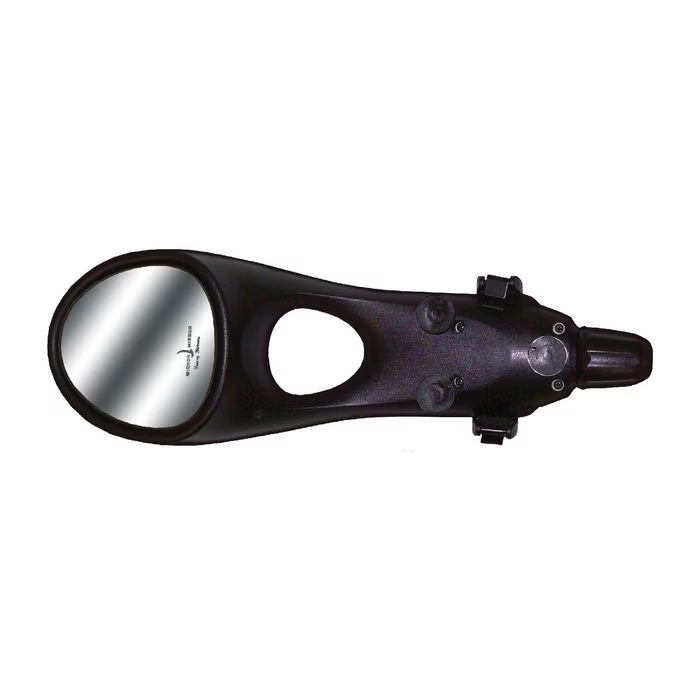 CIPA 5in x 4 1/2in Black Universal Towing Mirror