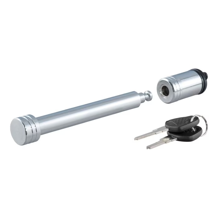 CURT Chrome 5/8in Hitch Lock 3in Receiver Barbell