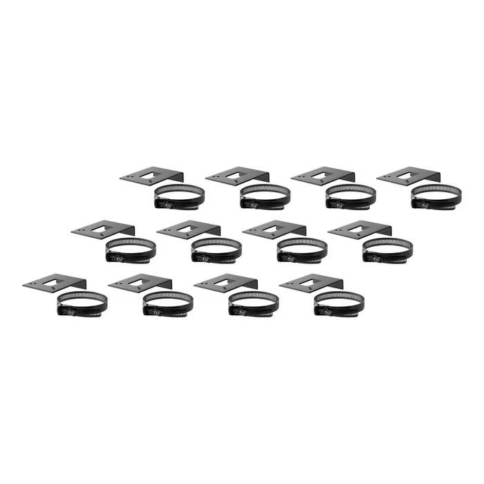 CURT Connector Bracket Mount for 4, 5 and 6-Way Bracket,12 Pack