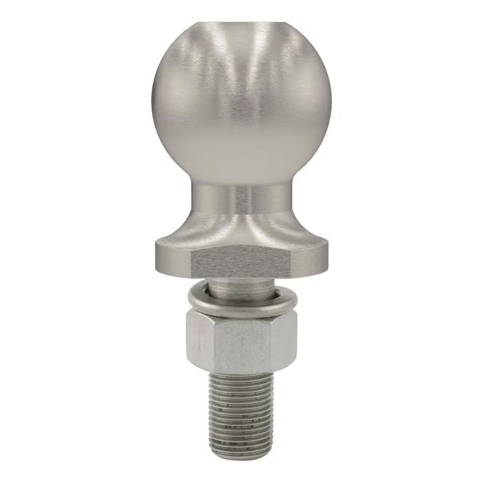 CURT 3/4in x 2 1/8in Shank 3,500lbs 2in Trailer Hitch Ball
