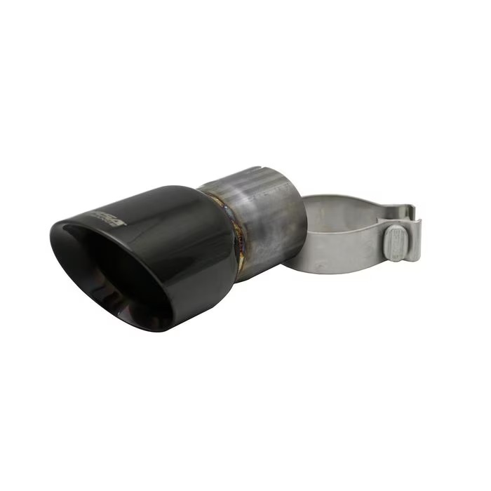 Corsa Performance 3 1/2in Black PVD 2 3/4in Inlet-Clamp Included Pro-Series Universal Single Tip Kit