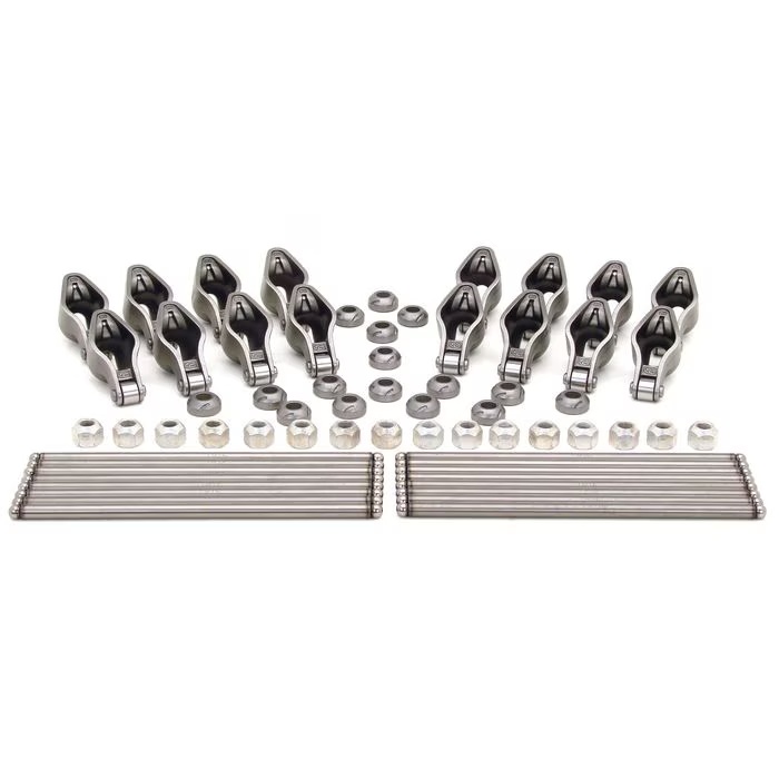 COMP Cams Magnum 1.7 Rocker Arm and HE Pushrod Kit for Ford 289-302 with Rail Rockers RP1453-16