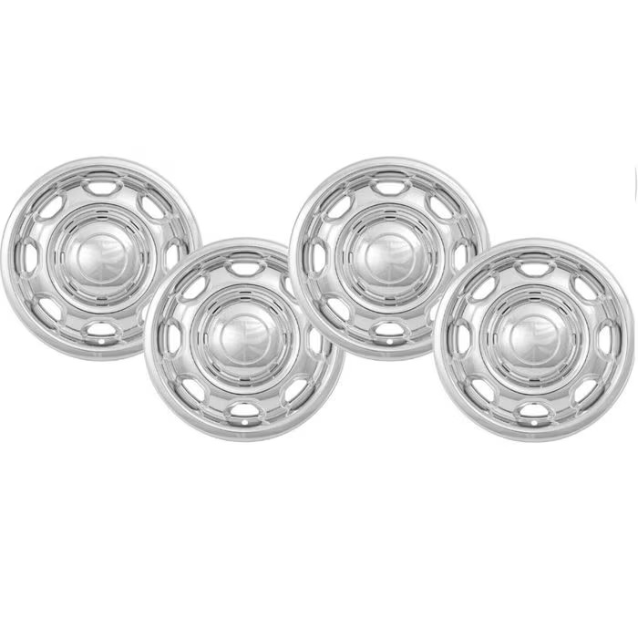 CCI Silver 17in Steel Rims 2010-2021 Ford F-150 Chrome Wheel Skin/Wheel Cover