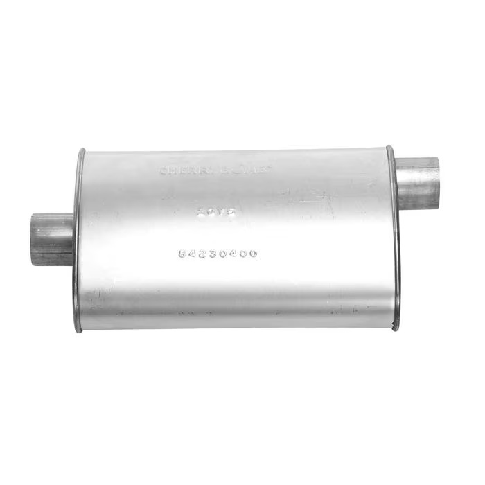 Cherry Bomb 2 1/4in Offset Inlet x 2 1/4in Center Outlet Glasspack Muffler