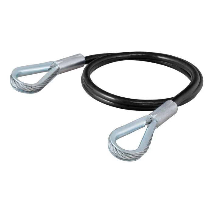 CURT 7,500lbs Replacement 36in x 3/8in Diameter Tow Bar Base Plate Safety Cable