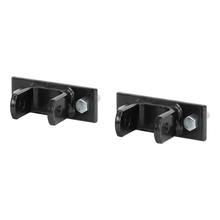 CURT 1/2in Pin Holes Adjustable Tow Bar Bumper Brackets